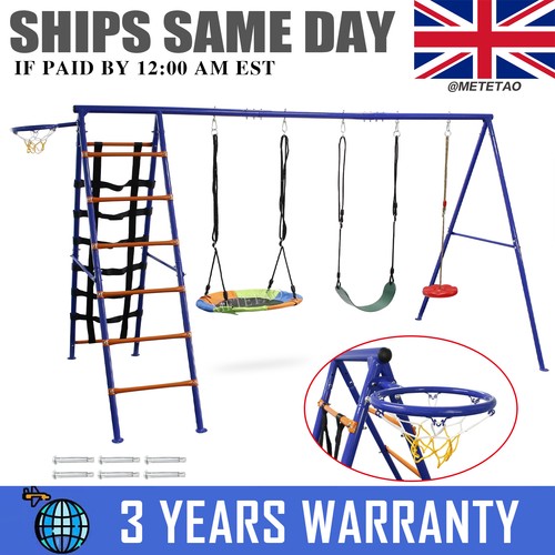 6in1 garden swing set three - 6in1,