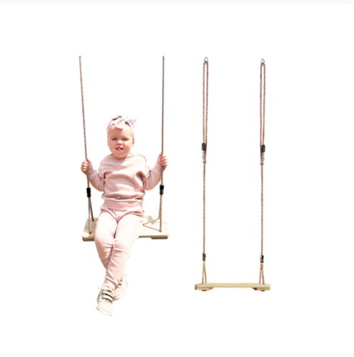 Wooden swing seat for - swing,