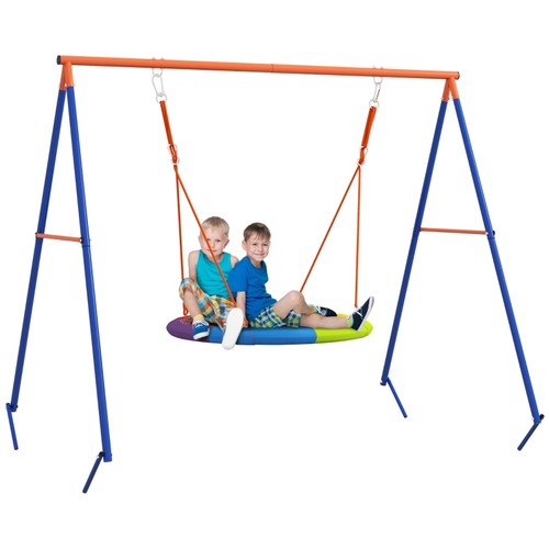 Metal kids swing set nest - kids,