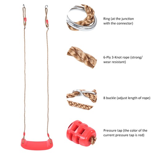 Belt swing seat - kids, disc